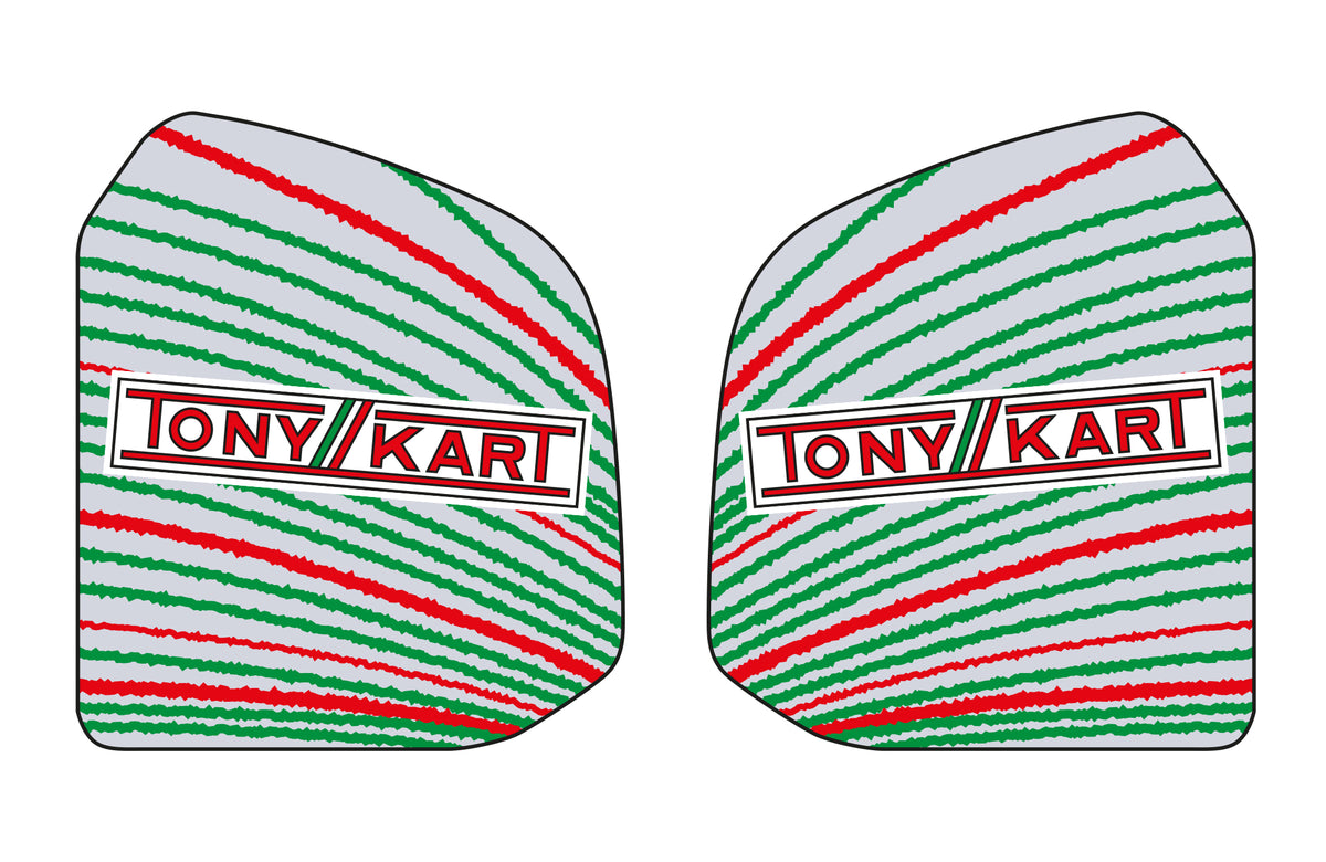 Paar Tank-Aufkleber 8.5l Tony Kart 2025
