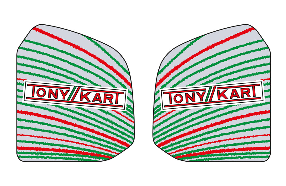 Paar Tank-Aufkleber 8.5l Tony Kart 2025