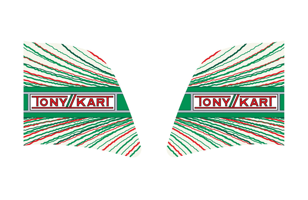 Paar Tank-Aufkleber 3L Tony Kart 2022