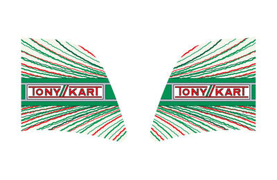 Paar Tank-Aufkleber 3L Tony Kart 2022