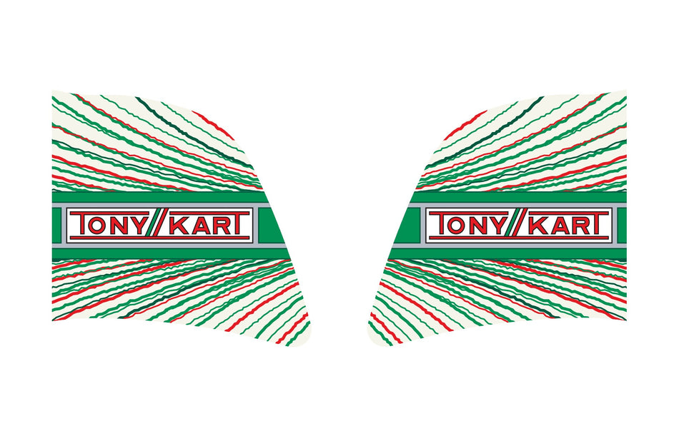 Paar Tank-Aufkleber 3L Tony Kart 2022