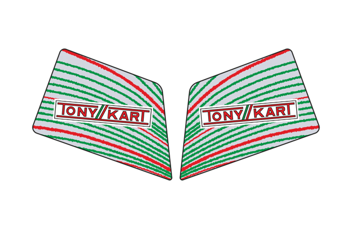 Paar Tank-Aufkleber 3L Tony Kart 2025