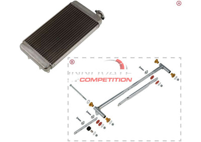 Haltekit für Kühler 400x200 mm