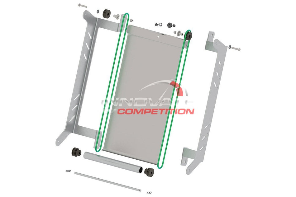 Luftschlitzkit für Kühler 480x196 mm