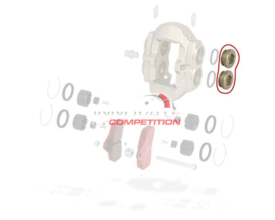 Hinterbremssattel Stopp KZ BSS