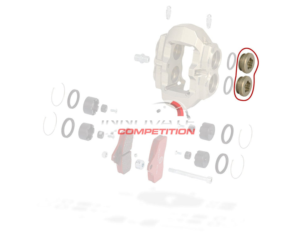Hinterbremssattel Stopp KZ BSS