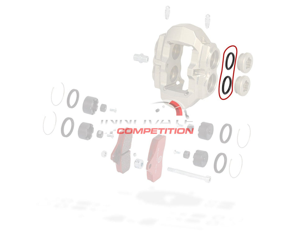 Vorder-Bremssattel Stopp KZ BSS O-Ring