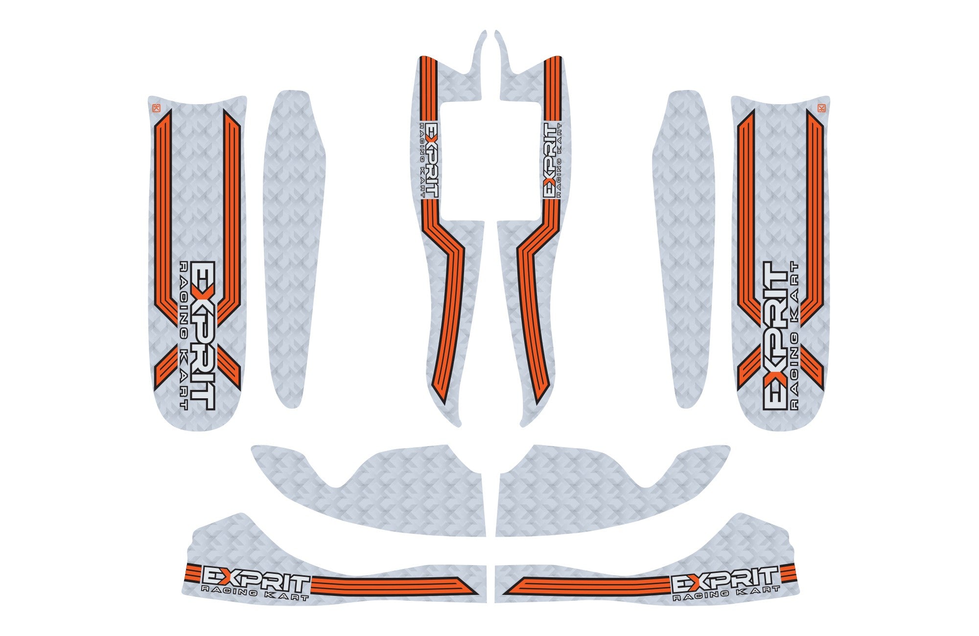 Aufkleber-Set Exprit Mini M8 2022