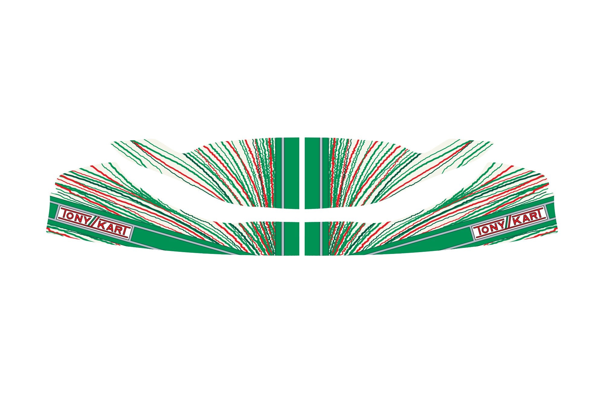 Aufkleber Frontspoiler M10 Tony Kart 2022