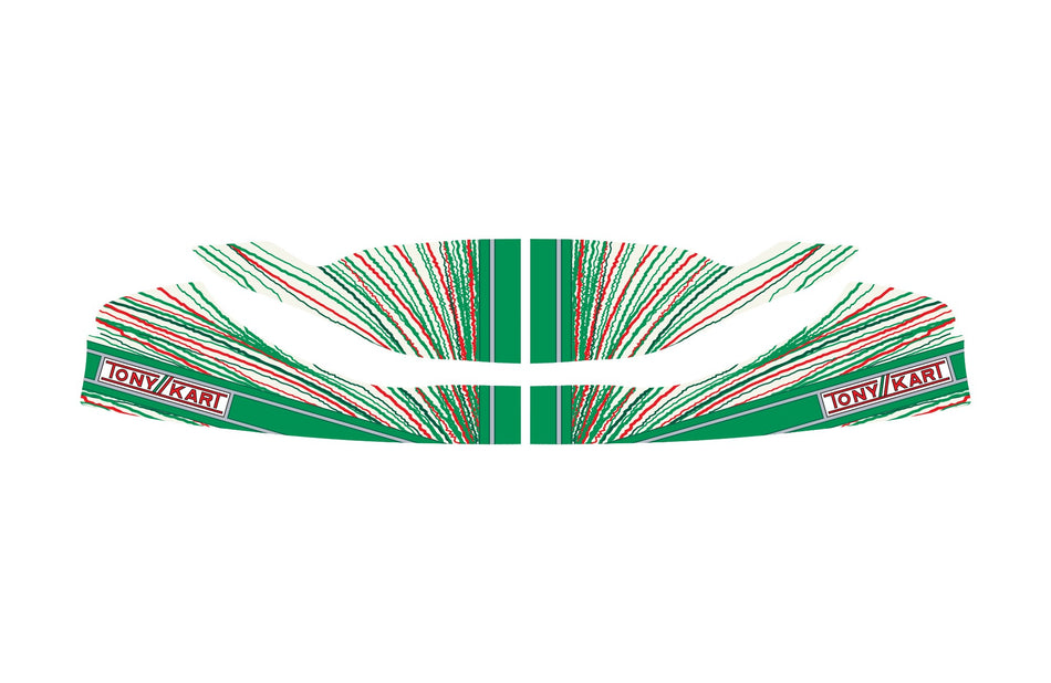 Aufkleber Frontspoiler M10 Tony Kart 2022