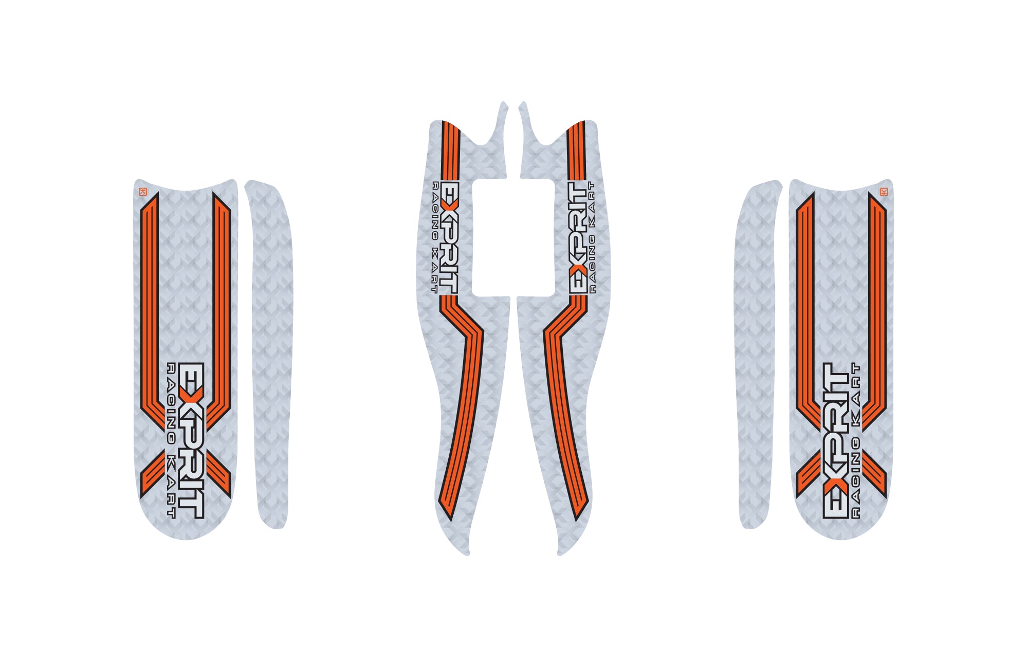 Aufkleber Exprit Karosserie M10 + Frontplatte M7 2022