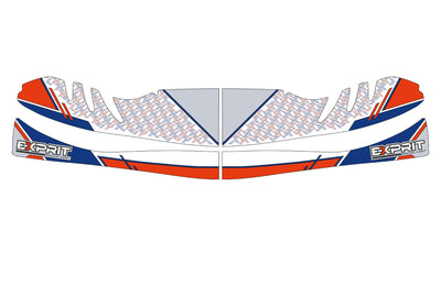 Aufkleber Frontspoiler M11 Exprit 2025 OK-KZ