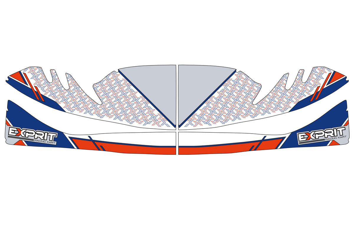 Aufkleber Frontspoiler M9 Exprit 2025 Mini