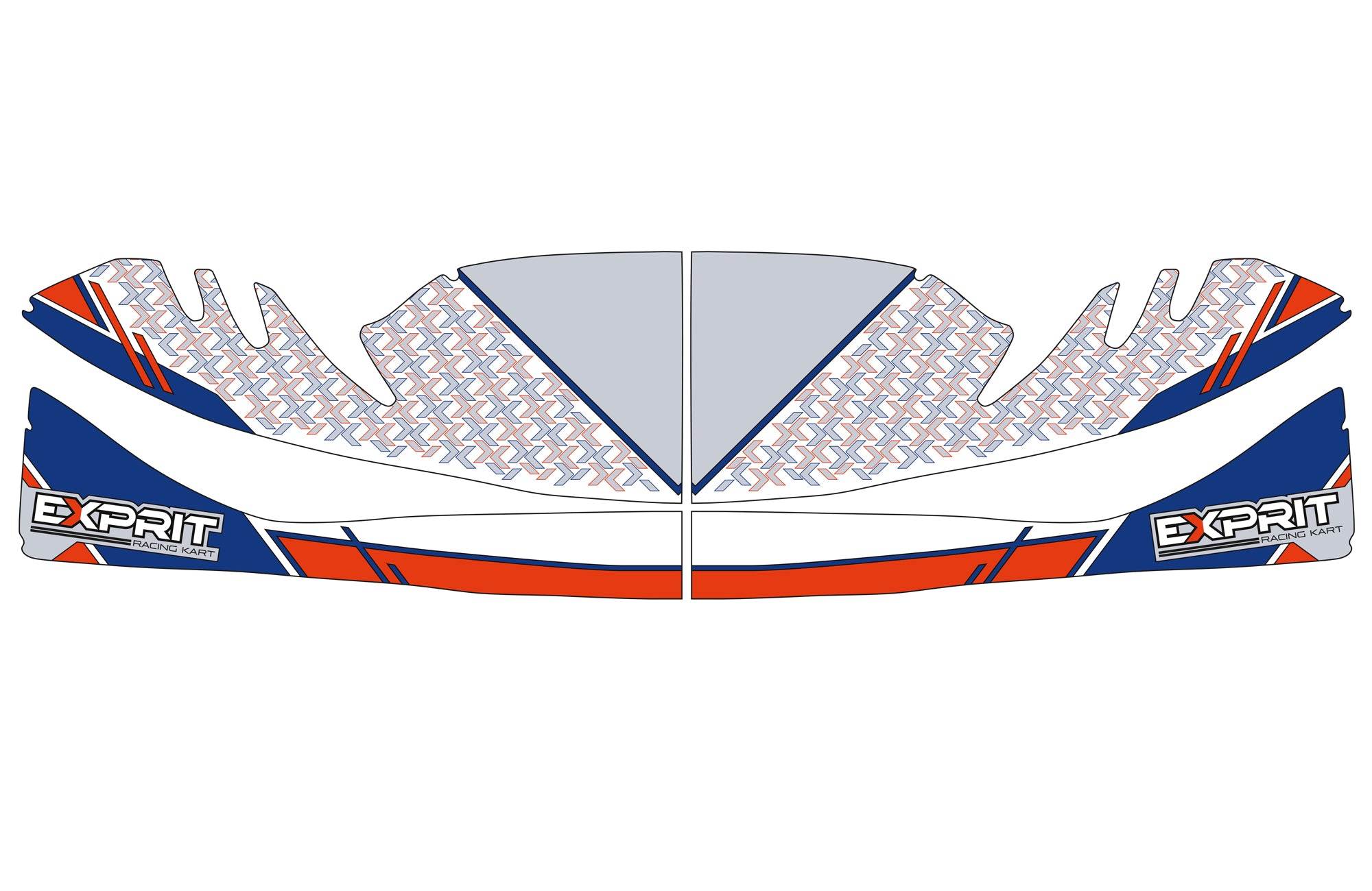 Aufkleber Frontspoiler M9 Exprit 2025 Mini