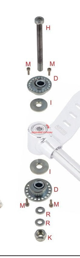 Achsschenkel-Distanzring MSHL 8x24x3